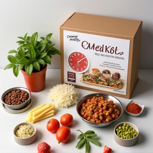 Kit repas cuisine rapide et facile